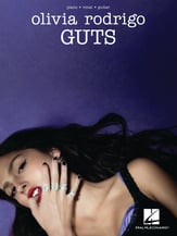Olivia Rodrigo - Guts piano sheet music cover